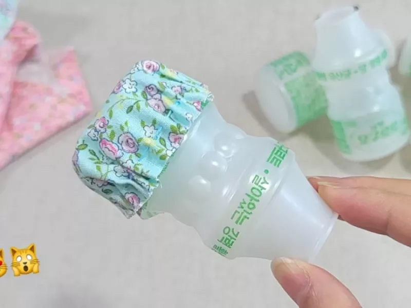 ایده بازیافت بطری پلاستیکی و تبدیل آن به عروسک و جامدادی های فانتزی !