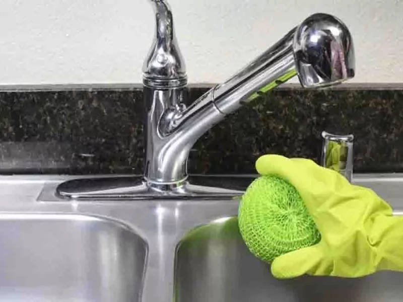 آموزش دقیق رفع سیاهی جوهرنمک از روی سینک