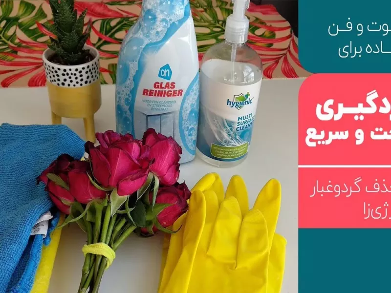 چطوری خونه رو گرد گیری کنیم که دیرتر خاک بگیره ؟