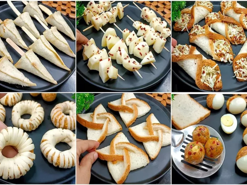 6 دستور غذای ساده و خوشمزه با نان تست و سیب زمینی