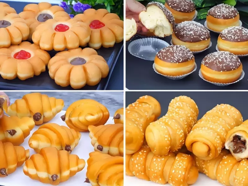 4 تا از بهترین دستور العمل های دونات بدون میکسر