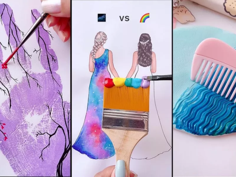 14 تکنیک نقاشی خلاقانه برای حرفه ای دیده شدن افراد مبتدی