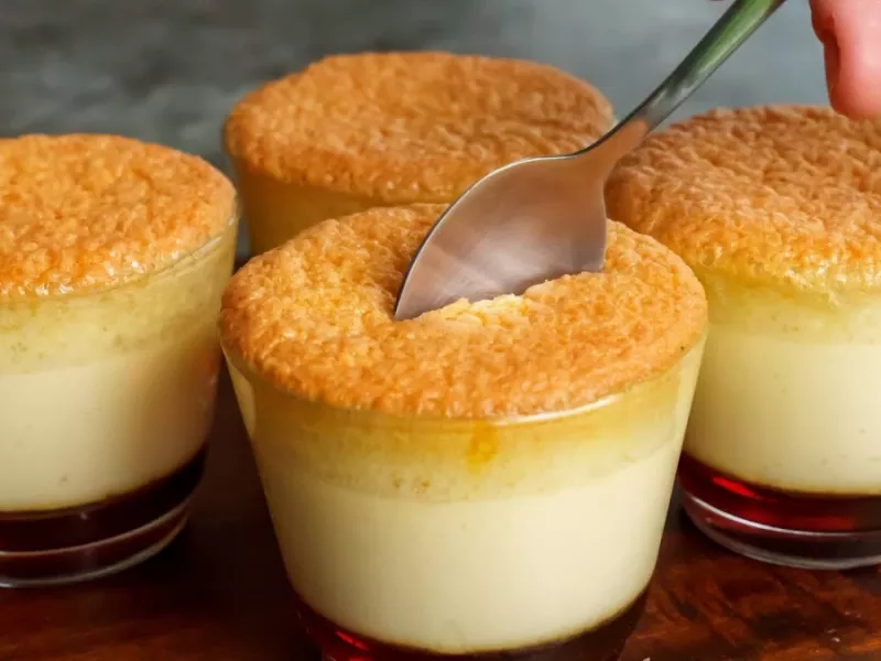 دسر خامه ای در 10 دقیقه / بدون شیر تغلیظ شده ! بدون ژلاتین! بدون پنیر خامه ای!