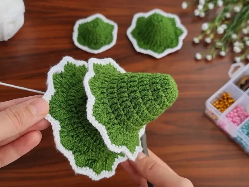 آموزش ساخت درخت با کاموا برای دکور و تزئینات