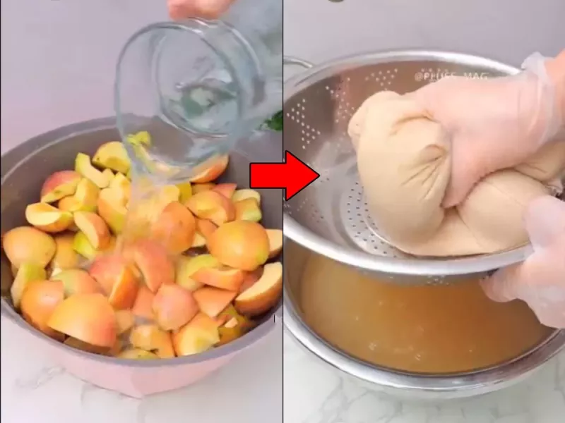 دیگه سیب های اضافی رو دور نریز !