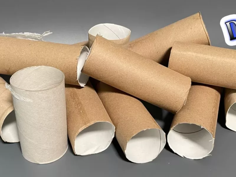 دیگه رول دستمال توالت رو دور نریز / ایده ساخت سبد نظم دهنده با رول دستمال کاغذی