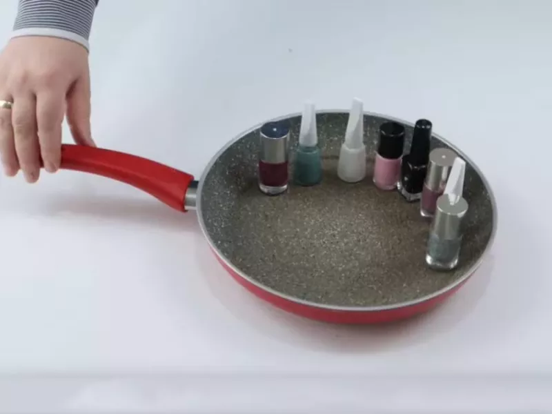 با ماهیتابه و انواع لاک ناخن خونه خودتو دکوراسیون شیک بکن