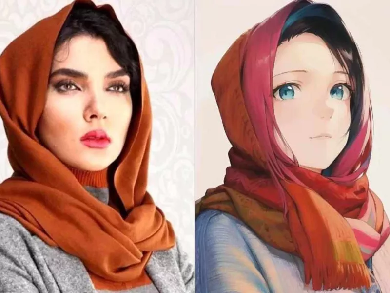 تصاویر انیمه ای بازیگران سریال قهوه ترک از حامد بهداد تا بهاره کیان افشار !