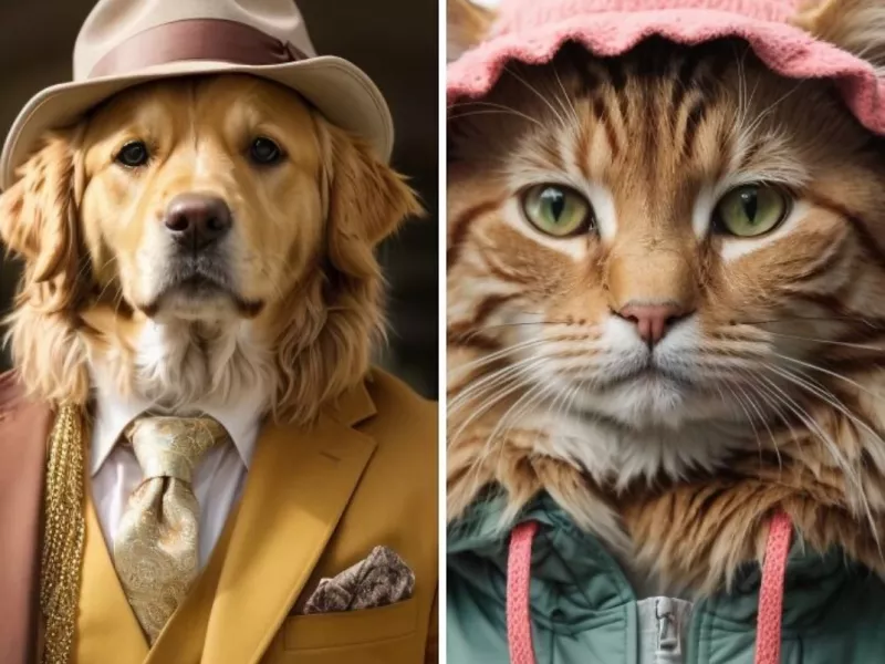 فشن استایل سگ ها و گربه ها