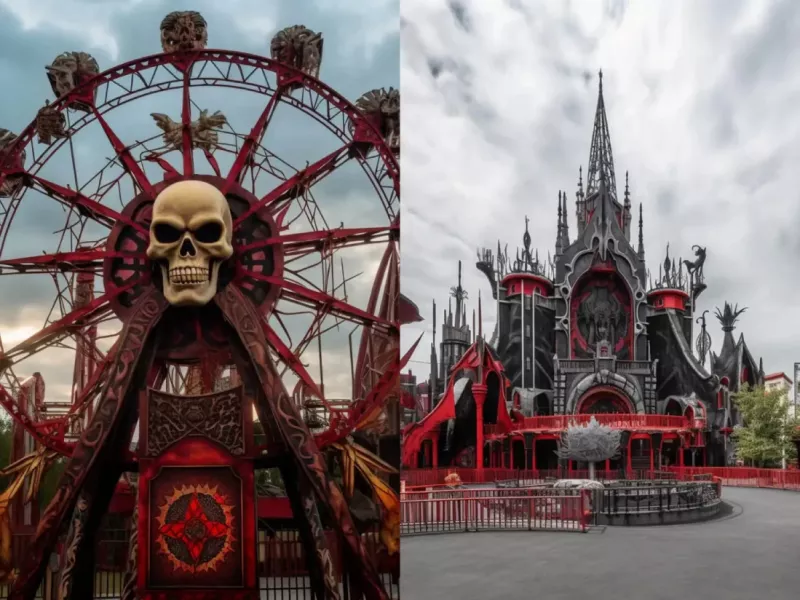 با خفن ترین شهربازی دنیا آشنا شوید ! (+تصاویر)