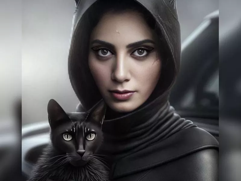 مونا فرجاد عزادار شد !