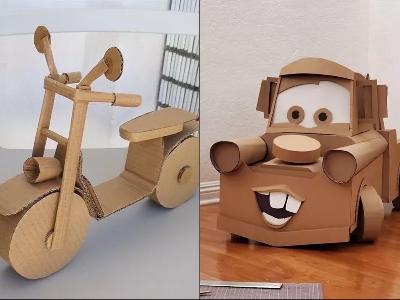 ایده های کارتونی جذاب برای کاردستی !