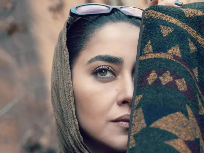 قابی جدید از بهاره کیان افشار هفتمن زن زیبای جهان