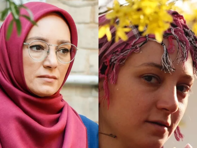 قابی خانوادگی از سحر ولدبیگی در کنار خواهر و برادرش