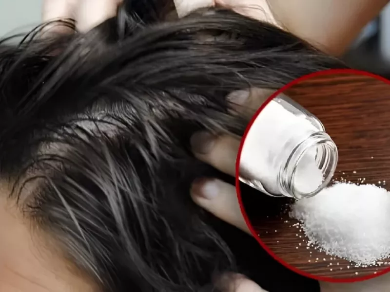 پرپشت کردن مو با نمک (+آموزش)