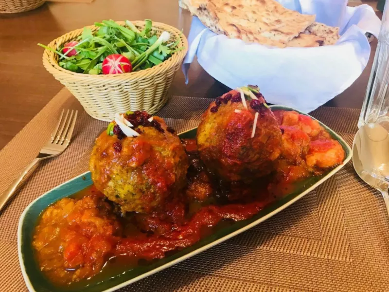 دستور پخت کوفته سویا با سس مخصوص