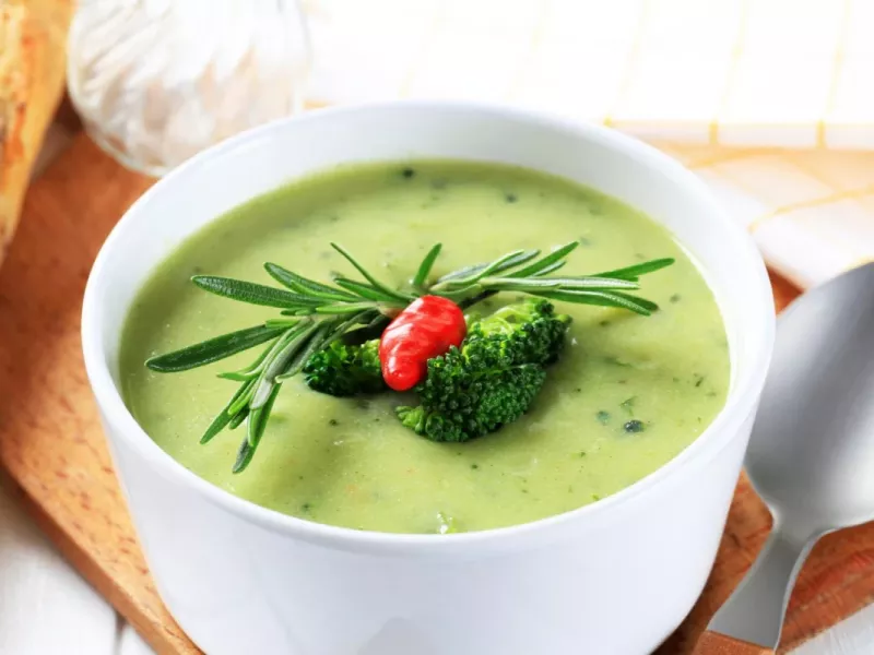دستور تهیه سوپ بروکلی، سوپ خوشمزه گیاهی