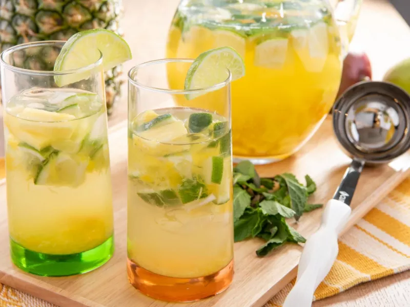 طرز تهیه موهیتو آناناس، خنک و خوشمزه