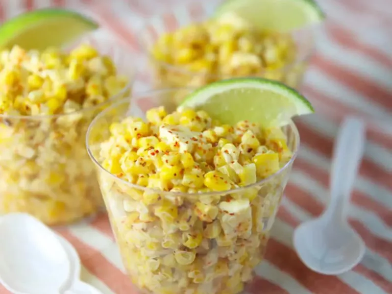 طرز تهیه ذرت مکزیکی با کنسرو ذرت به روش اصلی