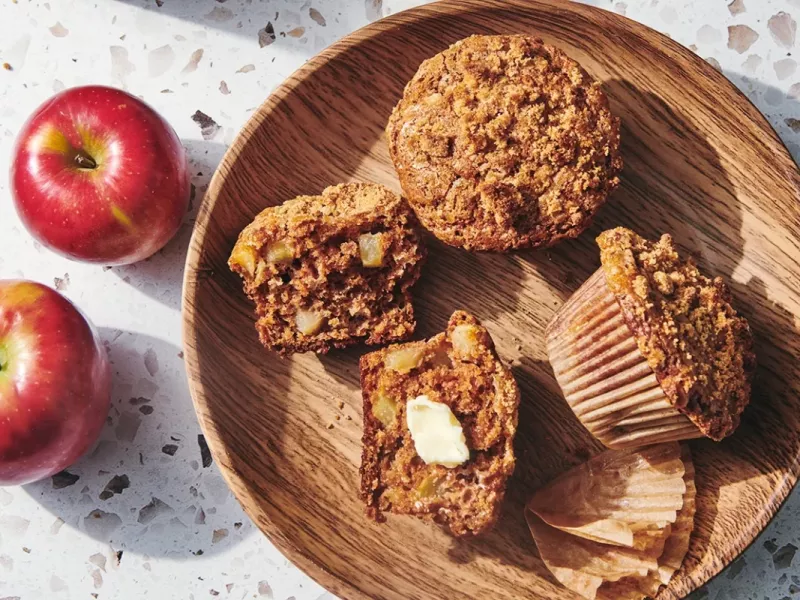 مافین پای سیب، ترکیبی خوشمزه از دو دسر محبوب