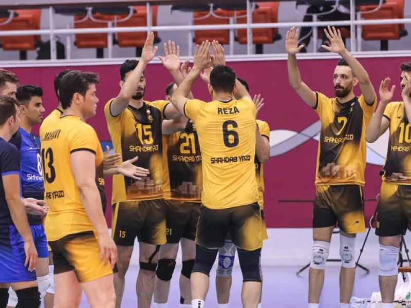تاریخ و ساعت والیبال شهداب یزد و اسپورتینگ کلاب کویت اعلام شد !