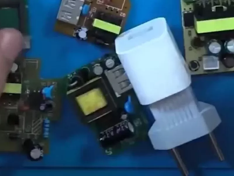 آموزش تعمیر کلگی شارژر موبایل در خانه / شارژر سامسونگ و شیائومی