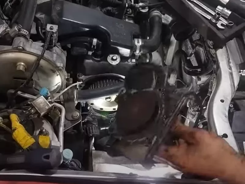 آموزش تعویض واتر پمپ ماشین پراید / فیلم