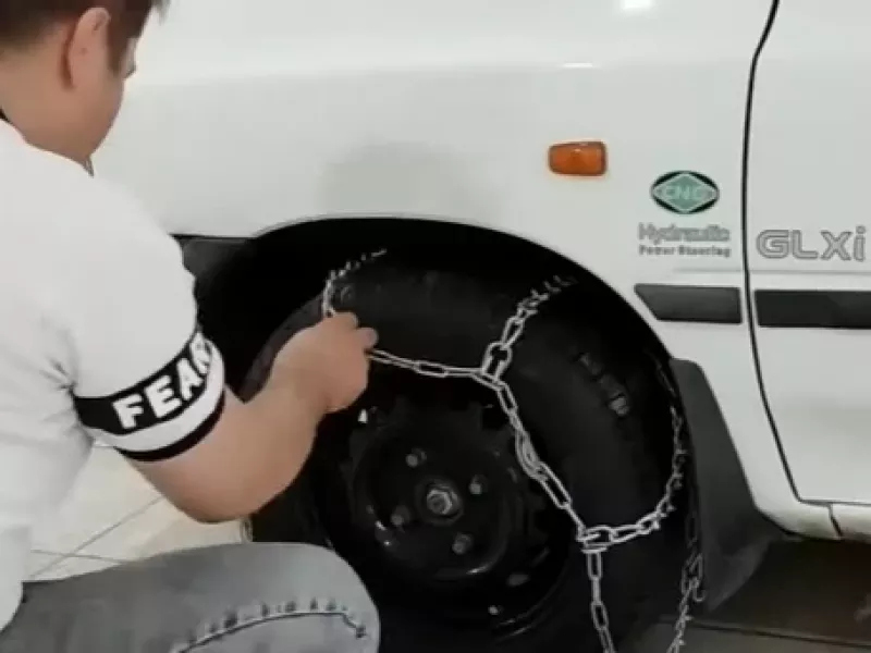 3 تا از ساده ترین روش های بستن زنجیر چرخ