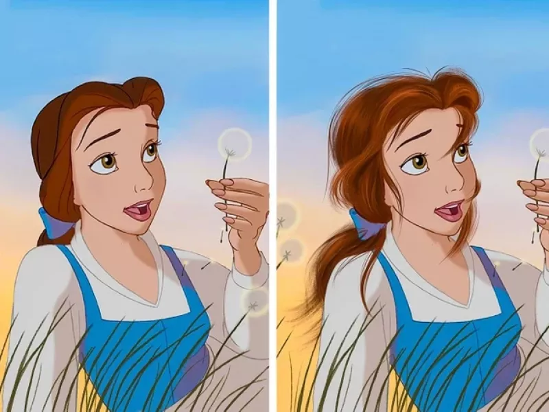 11 شخصیت دیزنی اگر موهایشان واقعی بود!