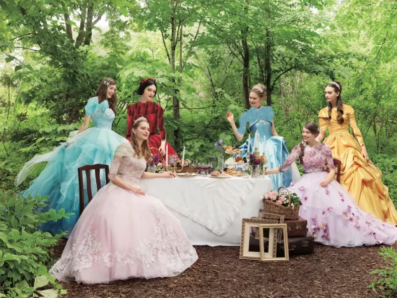 لباس عروس با الهام از شاهزاده خانم های دیزنی!