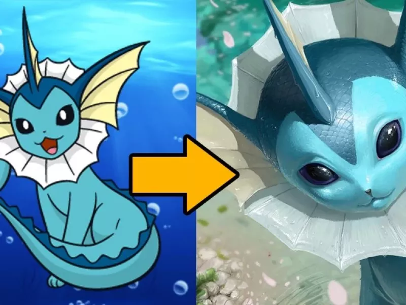 علاقه زیاد هنرمند ژاپنی به پوکمون باعث شد تصاویر واقعا زیبایی بسازد!