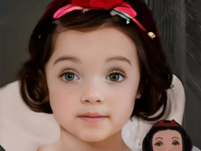 وقتی پرنسس های دیزنی بچه واقعی بودند!