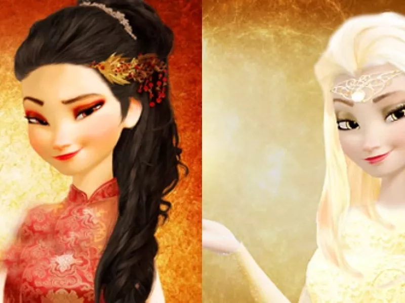 تصور کن السا غیر از یخ عناصر دیگر را کنترل می‌کرد!