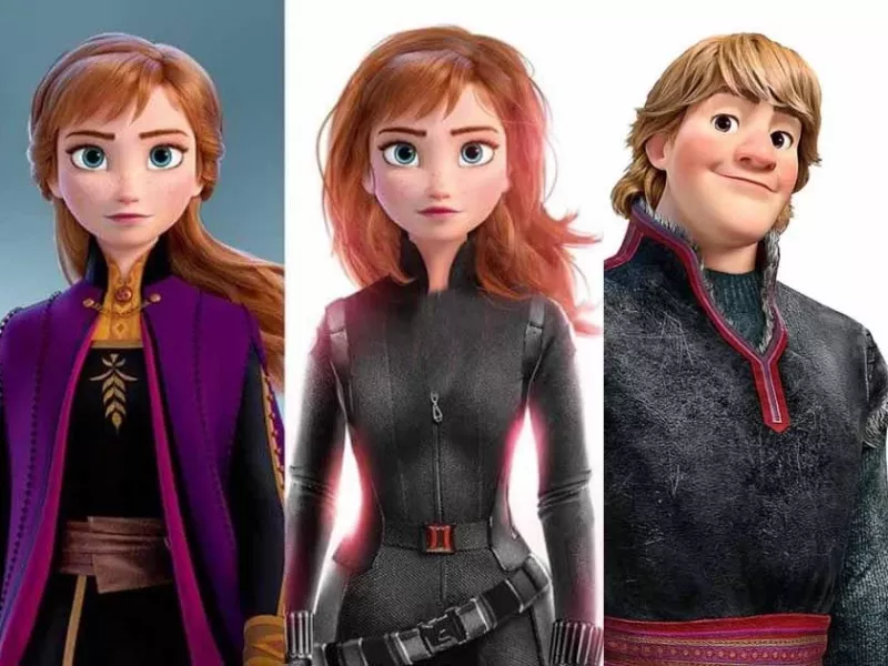 وقتی شخصیت های دیزنی به عنوان انتقام جویان مارول ظاهر بشوند!