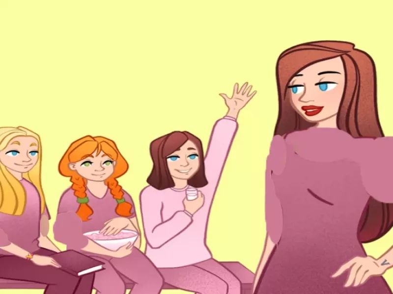 فکر می کنی کدوم از این 3 تا بچه دختر این خانم هستن!