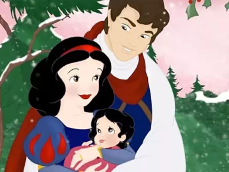 پرنسس های دیزنی در کنار همسر و فرزندشون در این تصاویر دیدنی است!