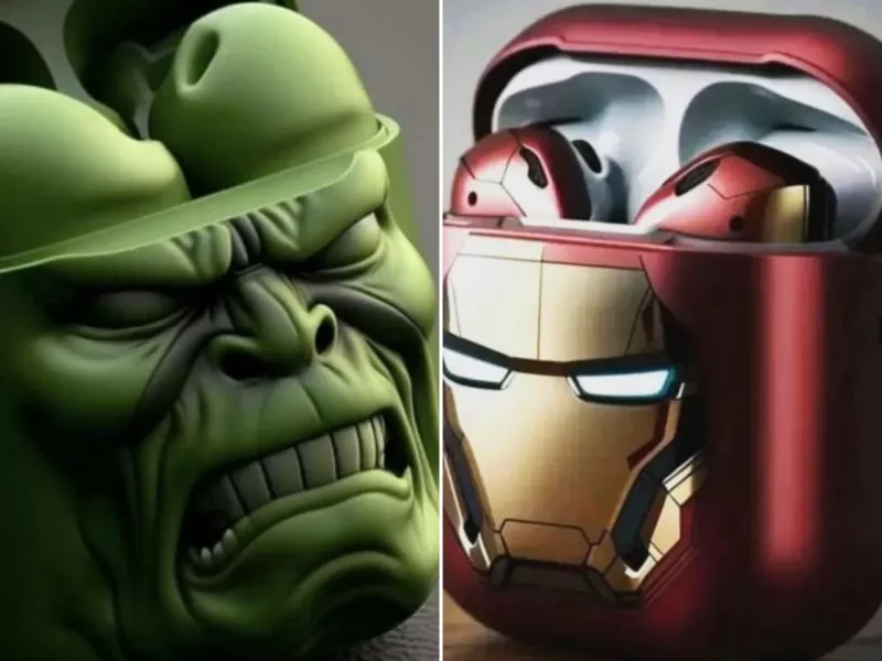 دوست داران ابرقهرمانان براتون ایرپادهایی به سبک شخصیت های مارول آوردیم!