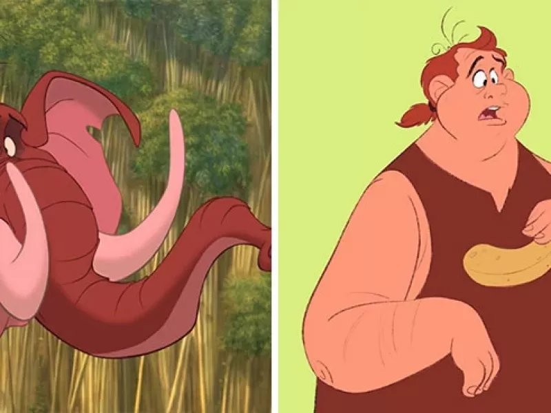 چهره های دوست داشتنی شخصیت های حیوان کارتون های معروف به انسان !