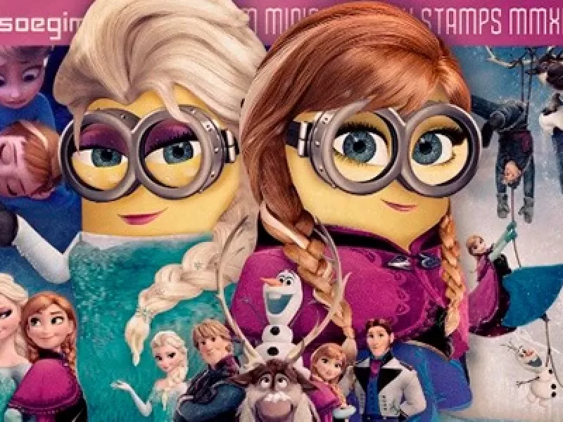 وقتی مینیون ها نقش پرنسس های دیزنی را به عهده بگیرند !