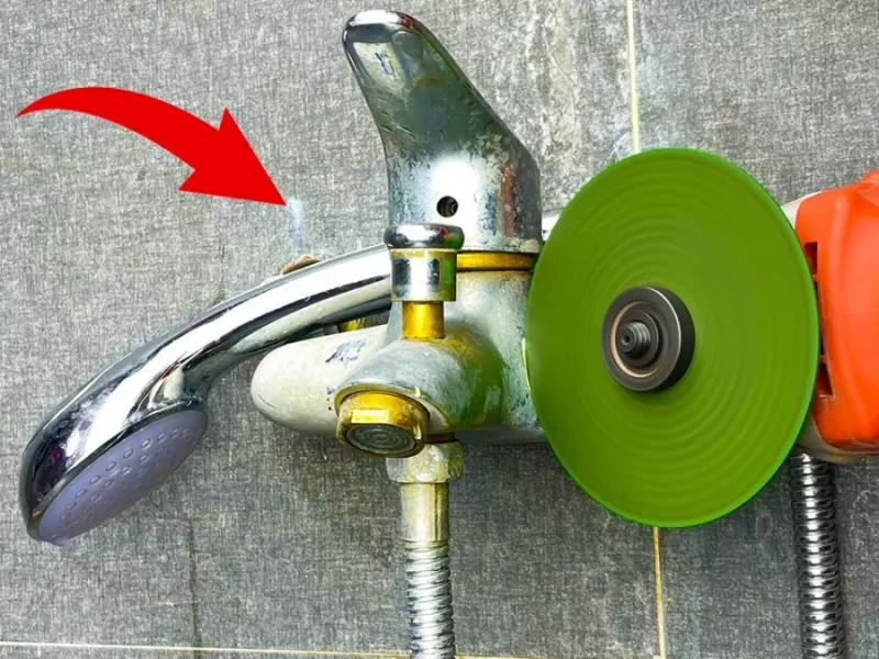 6 ترفند خلاقانه برای ترمیم و تعمیر دوش و شیر حمام !