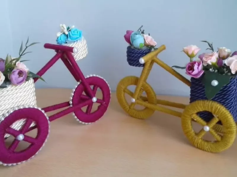 چگونه یک دوچرخه دست ساز بسازیم !