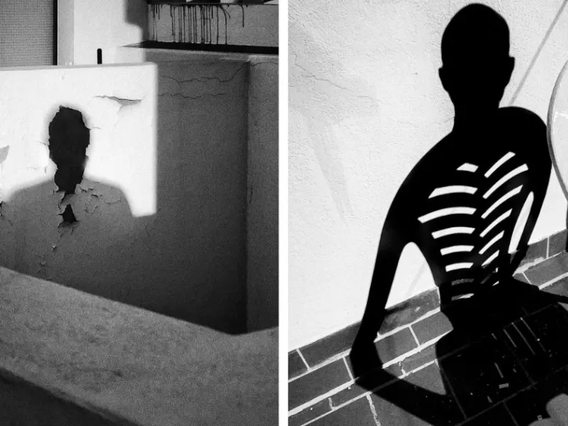 عکاس دید هنری خود را از طریق عکاسی در سایه نشان می دهد !