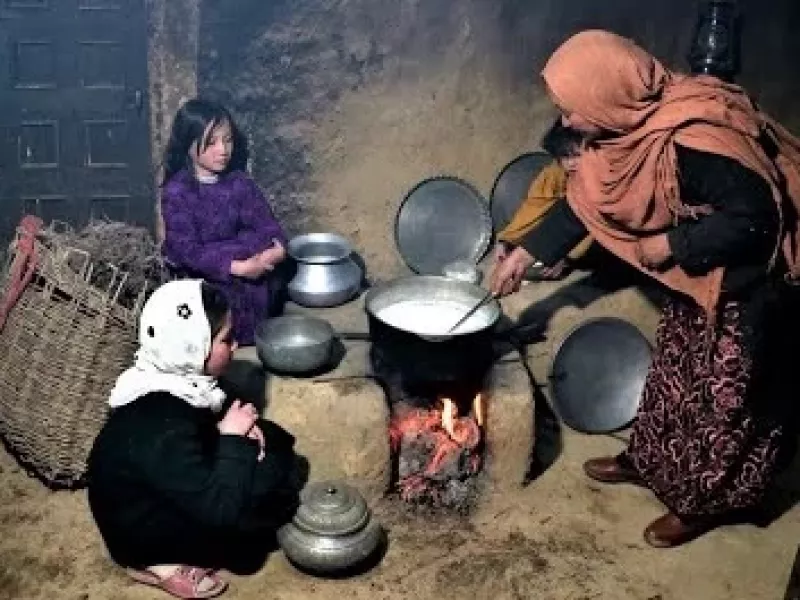 زندگی روزانه شگفت انگیز از روستایی در افغانستان !