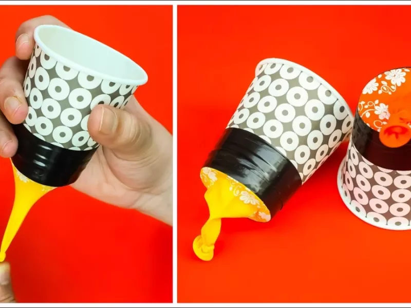 ساخت پارتی پوپر کاغذی به راحتی در خانه !