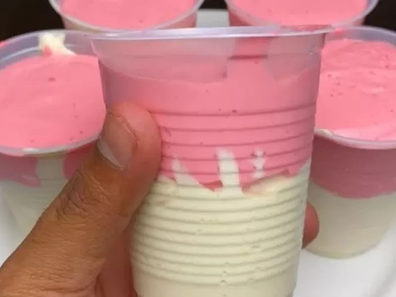 فقط با 2 ماده! در عرض 5 دقیقه این دسر را امروز درست کنید