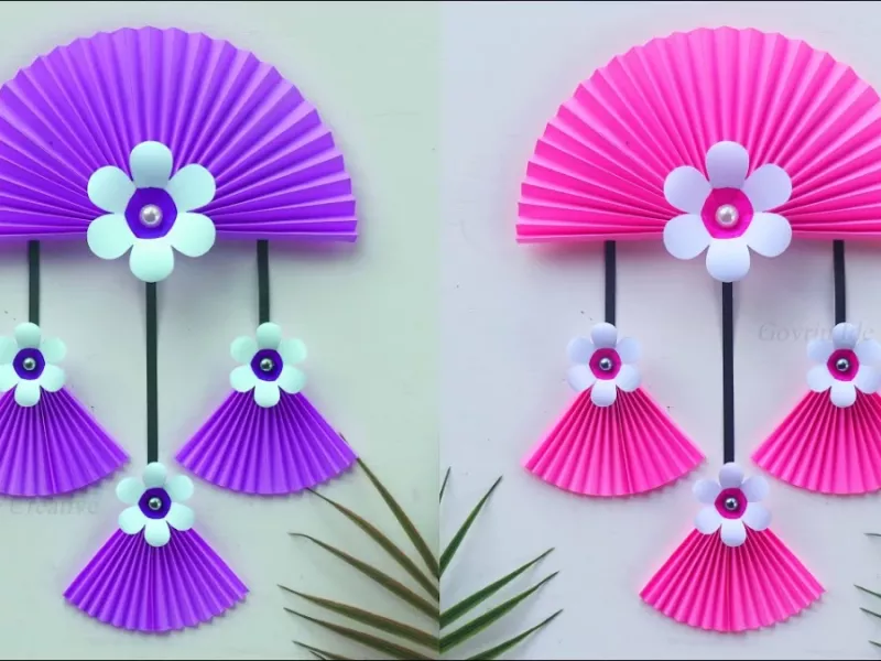 این دیوارکوب زیبا رو میتونی به راحتی برای دیوار اتاقت درست کنی !