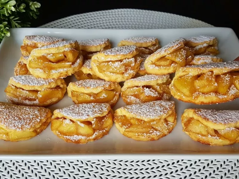 اگر 1 سیب و 1 تخم مرغ دارید برای آخر هفته از این شیرینی ها درست کنید !