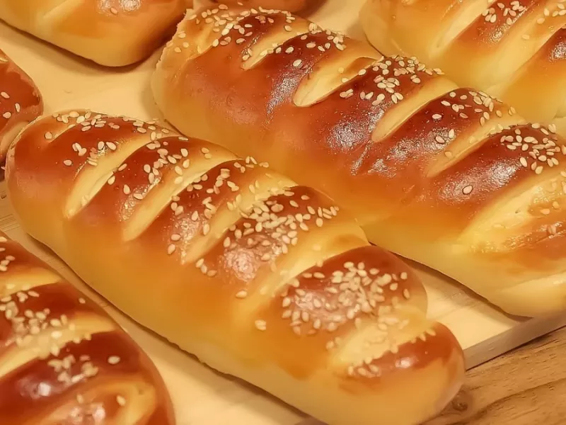 یک دستور پخت قدیمی نان فرانسوی که مادرشوهرم به من یاد داده است !