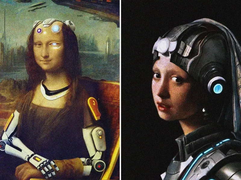 10 تا از نقاشی های معروف دنیا که انگار از آینده آمده اند !