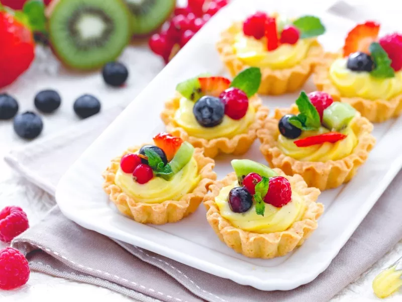 دستور تهیه تارتلت (مینی تارت) کافی شاپی خوشمزه در خانه !